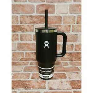 Hydro Flask 40oz All Around Travel Tumbler Water Bottles  Black Mountain Scenery